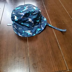 Boys One Size Reversible Shark bucket hat